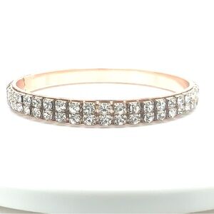 Costume rose bangle bracelet